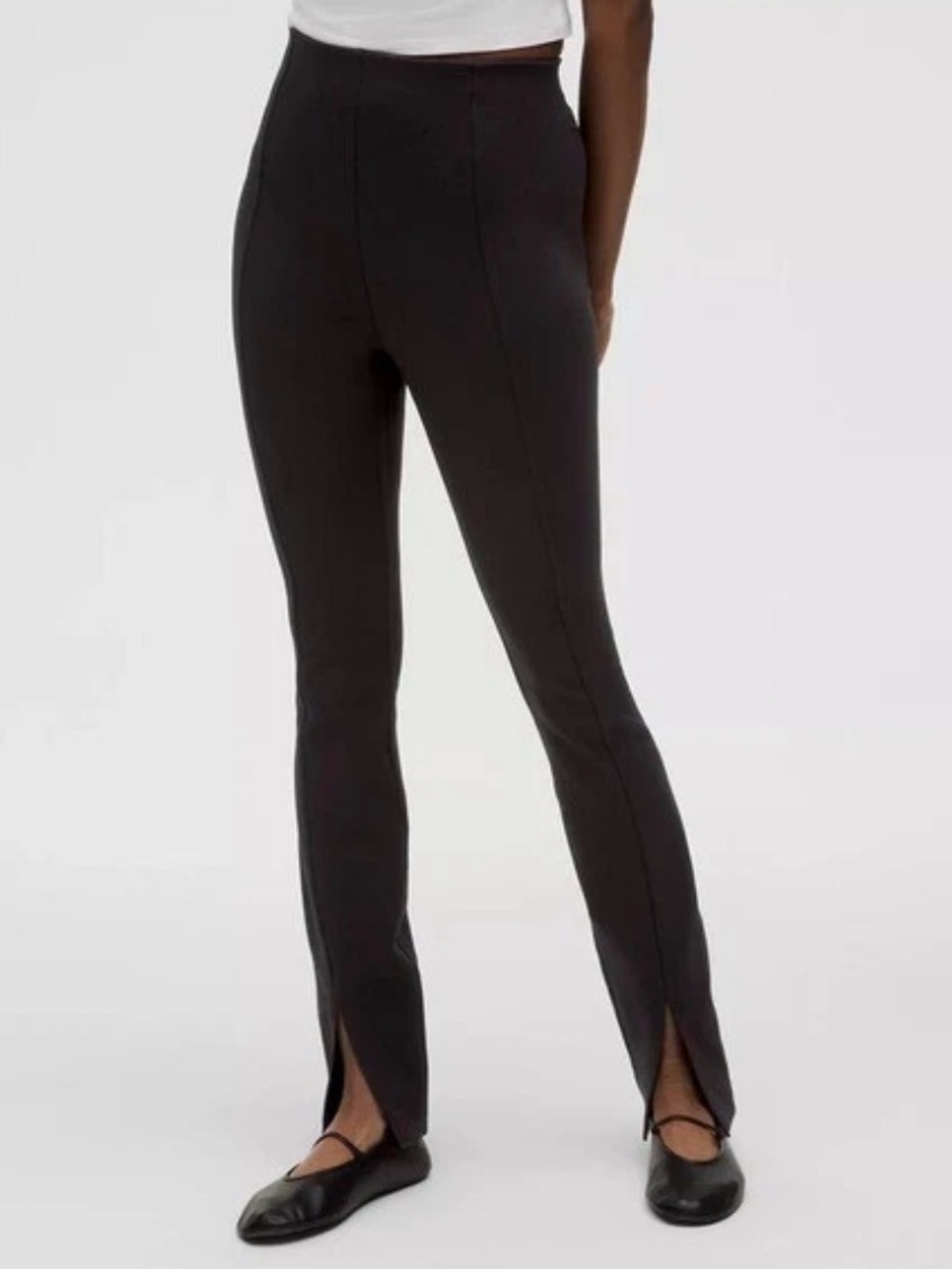 Lululemon Stretch Knit High-Rise Pull-On Pant Regular Black Size XS NWT